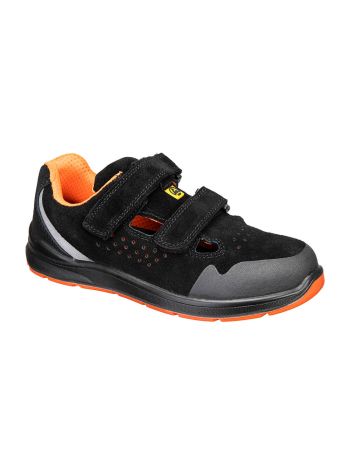 Sandal S1P ESD SR FO, 35, Y, Black/Grey