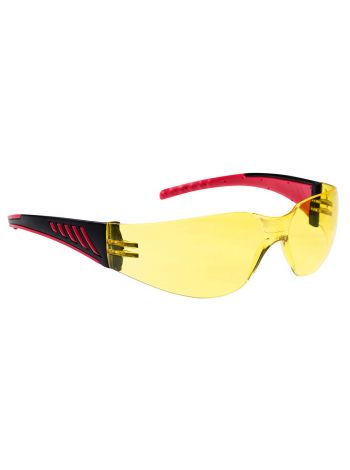 Wrap Around Pro Safety Glasses, , R, Amber