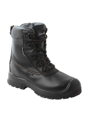 Composite Leather Traction Boot 7" S7L HRO CI FO , 38, R, Black