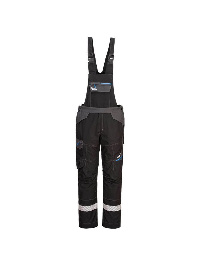 WX3 FR Modaflame Bib and Brace, L, R, Black