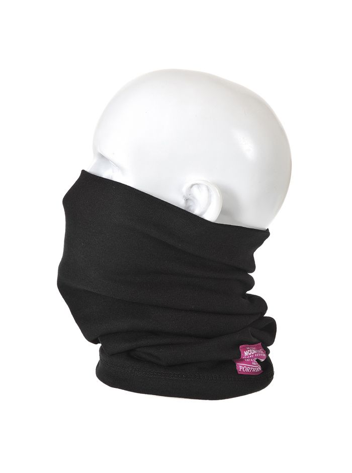 FR Modaflame Anti-Static Neck Tube, , R, Black